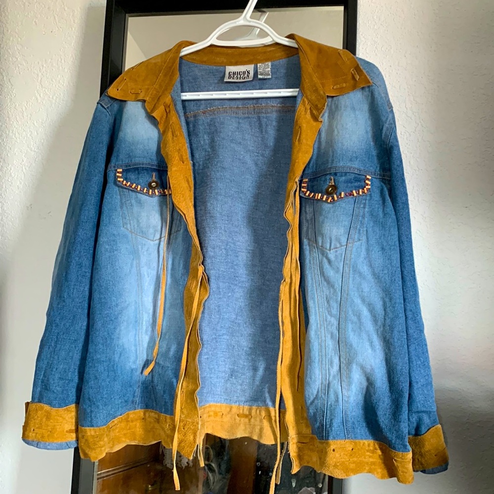 Chico’s Design denim jacket